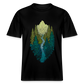 Berg- & Naturmotiv Shirt  - Stanley/Stella Relaxed Fit Unisex Bio-T-Shirt Sparker - Schwarz