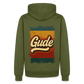 „Gude“ – Retro Look aus Hessen - Männer Premium Hoodie - Khaki