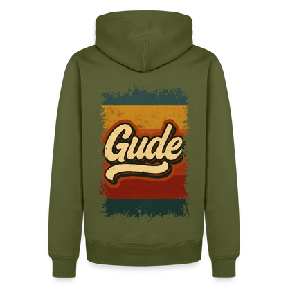 „Gude“ – Retro Look aus Hessen - Männer Premium Hoodie - by Artful Alchemist