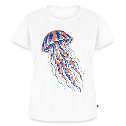 Jellyfish Ink – Frauen Premium T-Shirt - Weiß