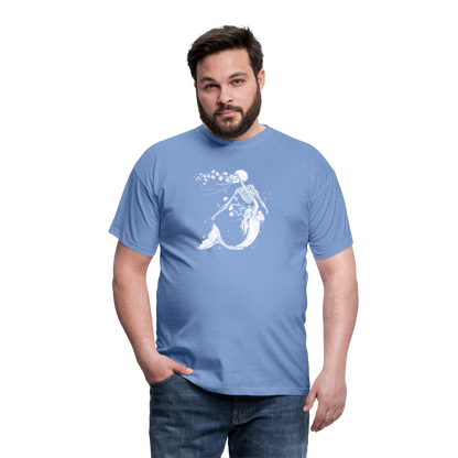 Florale Skelett Meerjungfrau - Männer T-Shirt - by Artful Alchemist