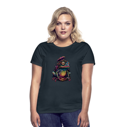 Trippy Pilz Frosch - Psychedelisches Motiv - Frauen T-Shirt - by Artful Alchemist