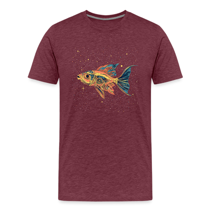 Bunter Meeres Fisch - Männer Premium T-Shirt - by Artful Alchemist