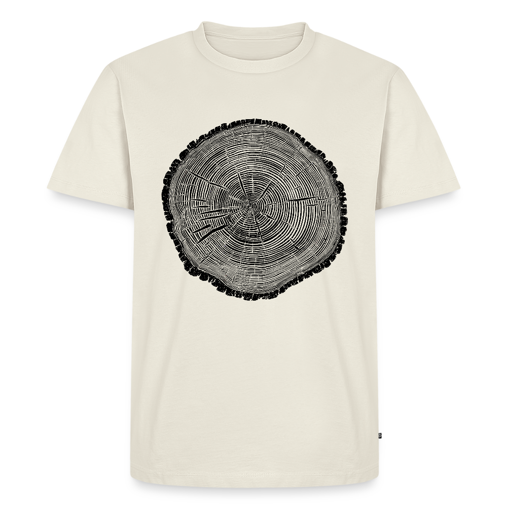 Baumscheibe - Männer Premium T-Shirt - by Artful Alchemist