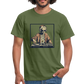 Coole alte Lady als DJane mit Kopfhörern - Männer T-Shirt - Militärgrün