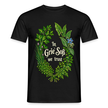 In Grie` Soß we trust - Männer T-Shirt - by Artful Alchemist