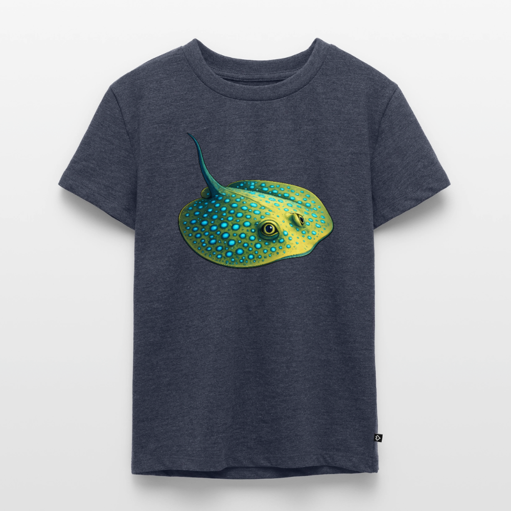 Blaupunktrochen - Kinder Premium T-Shirt - Jeansblau 