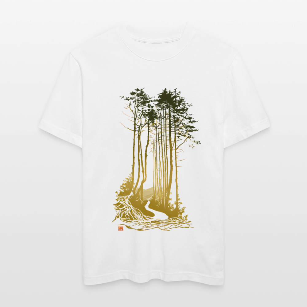 Waldpfad – Relaxed Fit Unisex Organic T-Shirt - by Artful Alchemist
