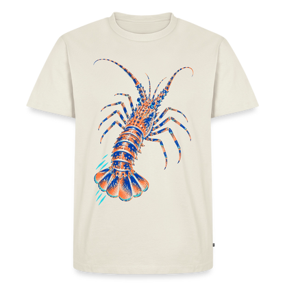 Lobster Ink – Männer Premium T-Shirt - Naturweiß
