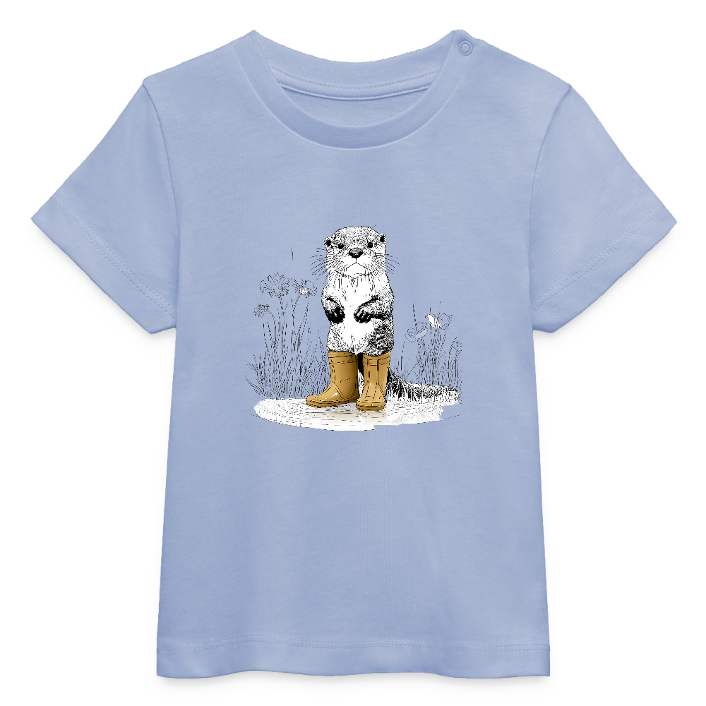 Puddle Jumper – Süßer Otter - Stanley/Stella Baby Bio-T-Shirt BABY CREATOR - by Artful Alchemist