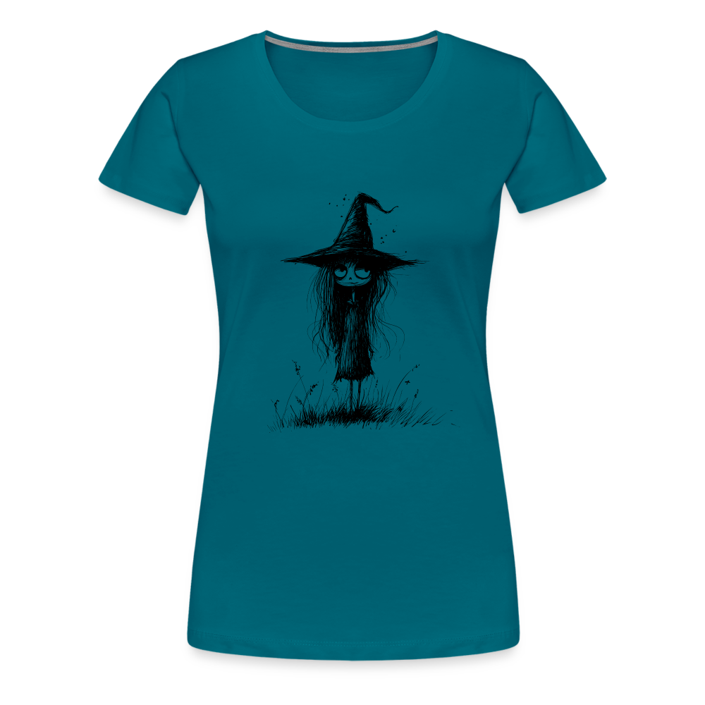 Kleine Hexe - Frauen Premium T-Shirt - Divablau