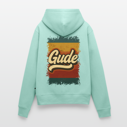 „Gude“ – Retro Look aus Hessen - Frauen Premium Bio Hoodie - by Artful Alchemist