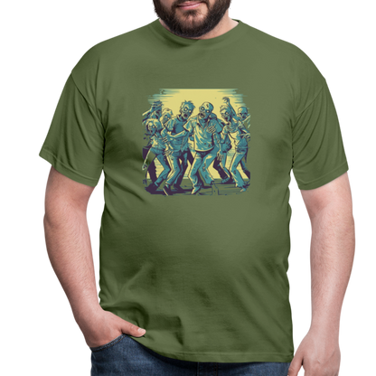 Tanzende Zombies - Gruseliges Zombie Motiv - Männer T-Shirt - by Artful Alchemist