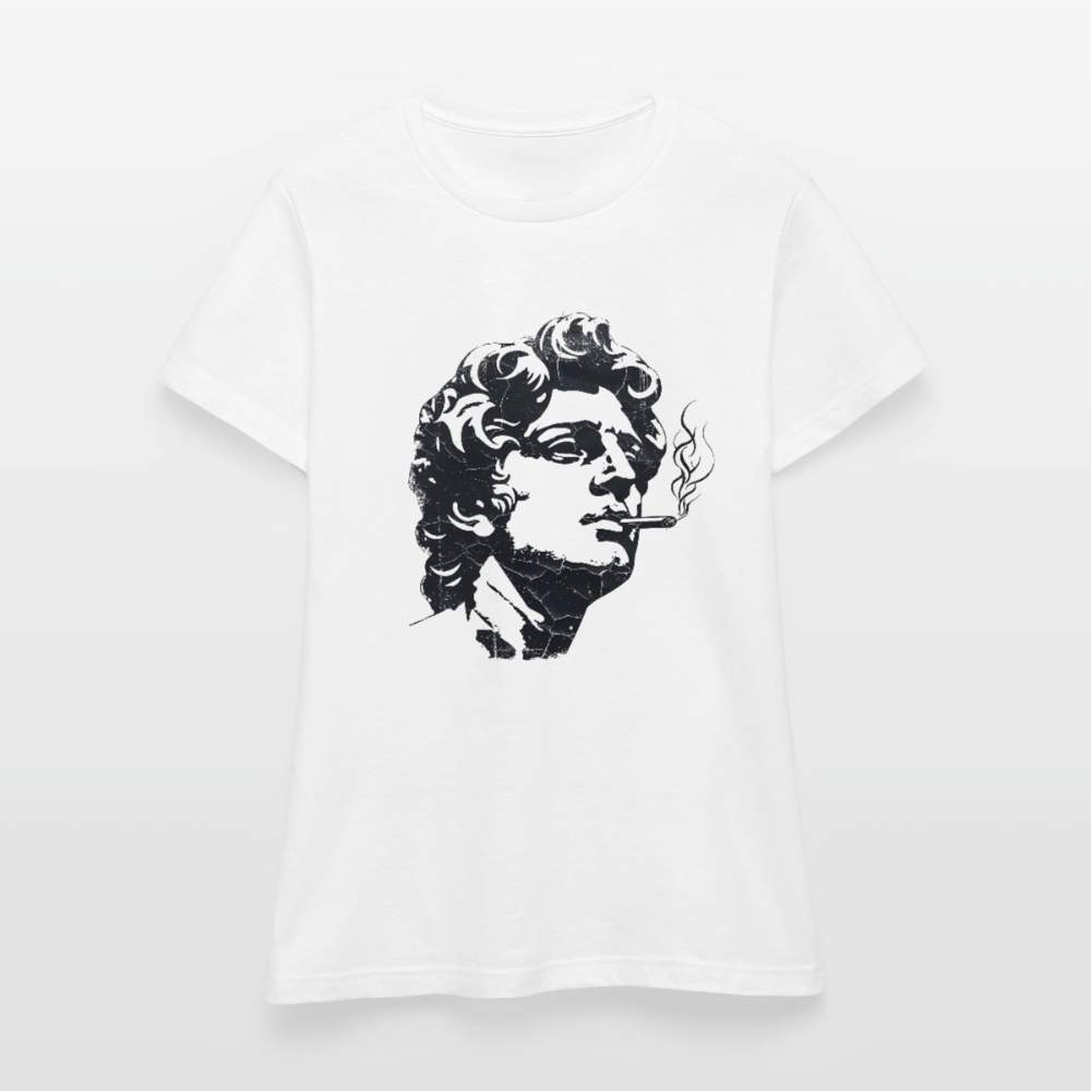 Classic Rebellion – Statuen-Art - Frauen T-Shirt - by Artful Alchemist