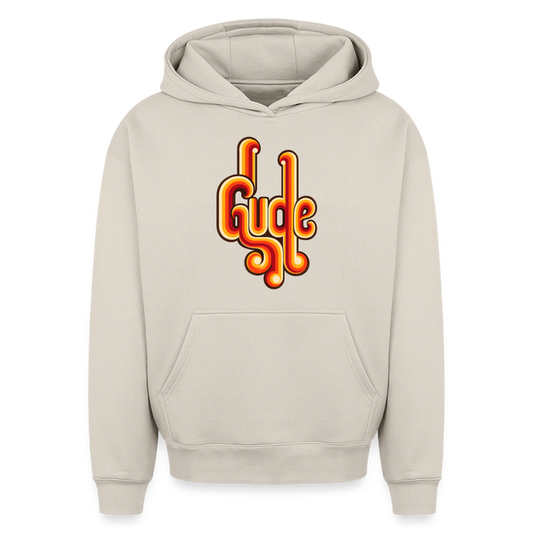 Gude Retro – Oversized Heavyweight Unisex Hoodie - by Artful Alchemist