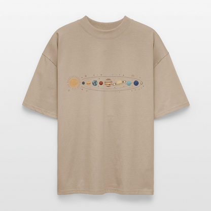 Cosmic Alignment – Oversized Unisex Bio T-Shirt Blaster 2.0 - Steingrau