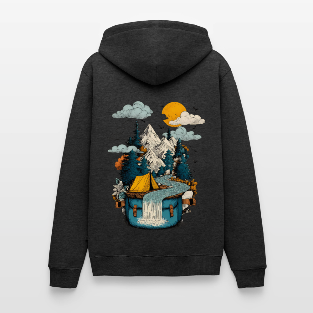 World in a Pack – Adventure Surrealism - Männer Premium Hoodie - by Artful Alchemist
