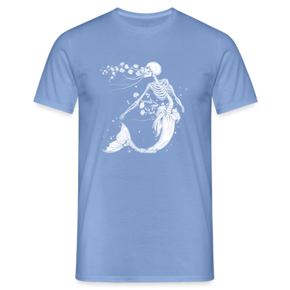 Florale Skelett Meerjungfrau - Männer T-Shirt - by Artful Alchemist