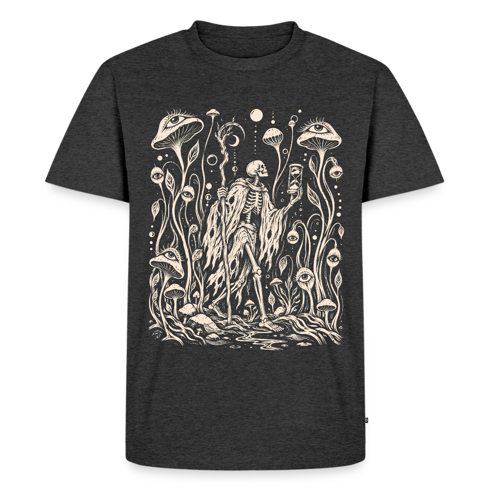 Forest Wanderer – Männer Premium T-Shirt - Anthrazit meliert