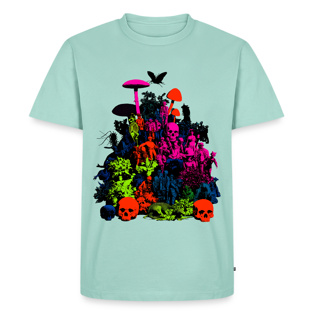 Neon Oddities – Männer Premium T-Shirt - Mint 