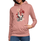Vintage Boho Blossom Chicken - Frauen Hoodie - Altrosa