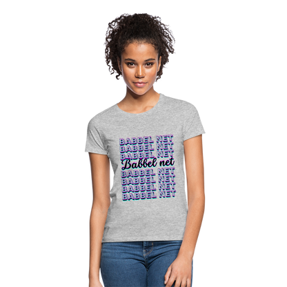 Babbel net - Hessisch Mundart - Frauen T-Shirt - by Artful Alchemist