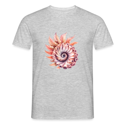 Fedriger Tentakel Nautilus - Goldener Schnitt - Männer T-Shirt - by Artful Alchemist