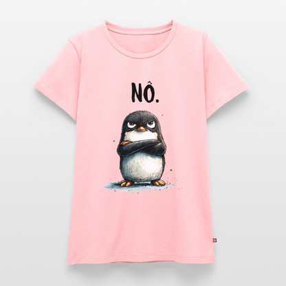 Grumpy Penguin – „NÖ.“ - Frauen Premium T-Shirt - by Artful Alchemist