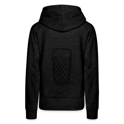 Frankfurter Geripptes - Äpplerglas - Hessisch Mundart - Frauen Premium Hoodie - by Artful Alchemist