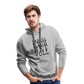 Babbel mich net voll - Herren Premium Hoodie - Grau meliert