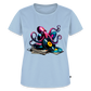 DJ Oktopus – Wenn Tiefsee auf Vinyl trifft - Frauen Premium T-Shirt - Hellblau