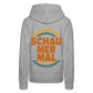 „Schau Mer Mal“ – Retro Look aus Hessen - Frauen Premium Bio Hoodie - Grau meliert