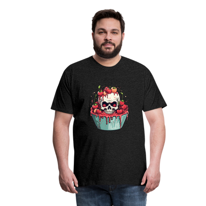 Gruseliges Horror Kirschtörtchen - Happy Halloween - Männer Premium T-Shirt - by Artful Alchemist