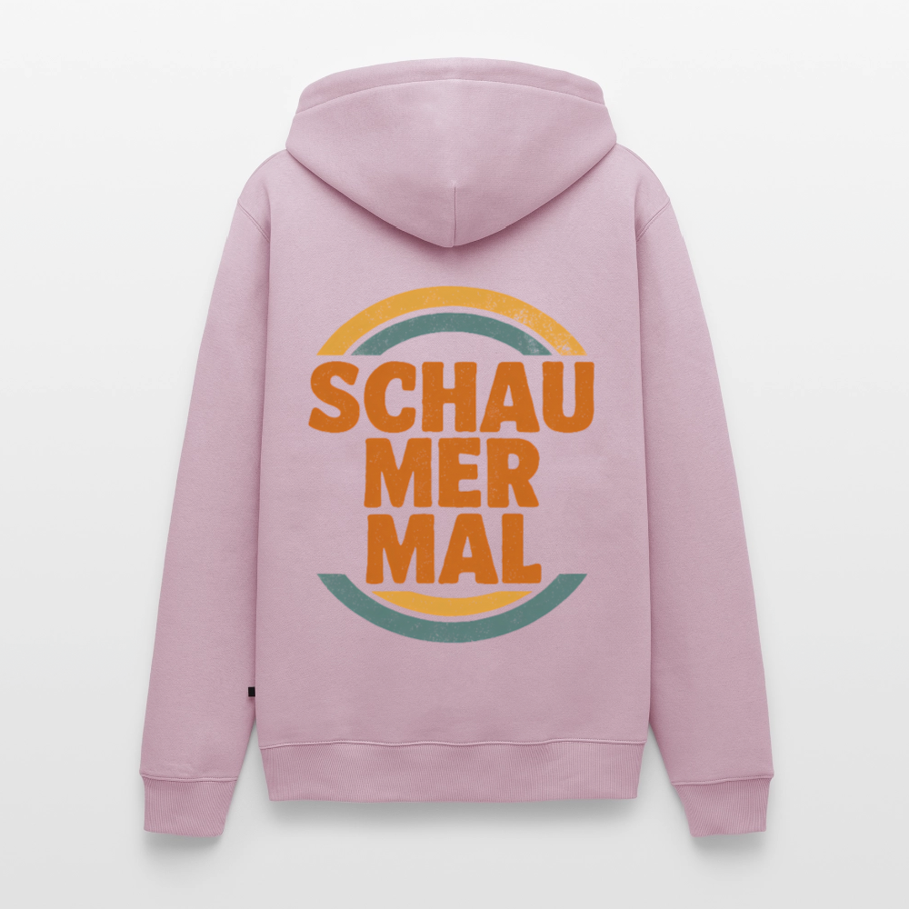 „Schau Mer Mal“ – Retro Look aus Hessen - Männer Premium Hoodie - Altrosa