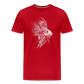 Rotfeuerfisch - Monochrom - Männer Premium T-Shirt - Rot