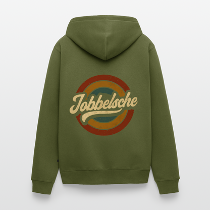 Jobbelsche Retro - Hessisch Mundart - Männer Premium Kapuzen Jacke - by Artful Alchemist