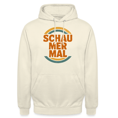 „Schau Mer Mal“ – Retro Look aus Hessen - Unisex Hoodie - by Artful Alchemist