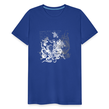 Vintage Steampunk Oktopus Motiv - Männer Premium T-Shirts - by Artful Alchemist