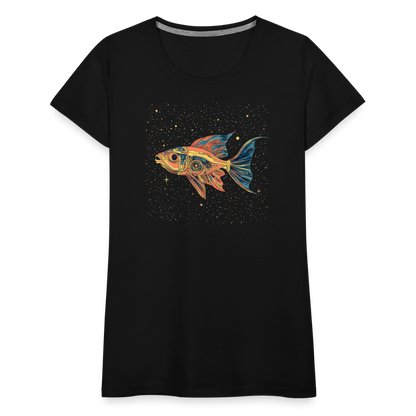 Bunter Meeres Fisch - Frauen Premium T-Shirt - by Artful Alchemist