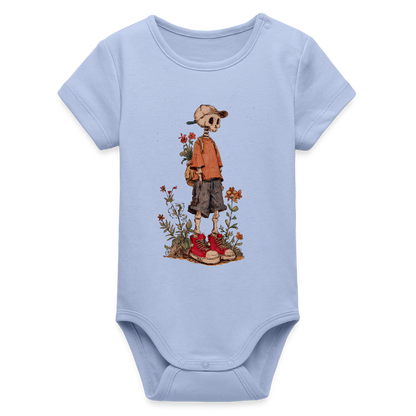Skeleton Boy - Stanley/Stella Baby Bio Kurzarm-Body - by Artful Alchemist