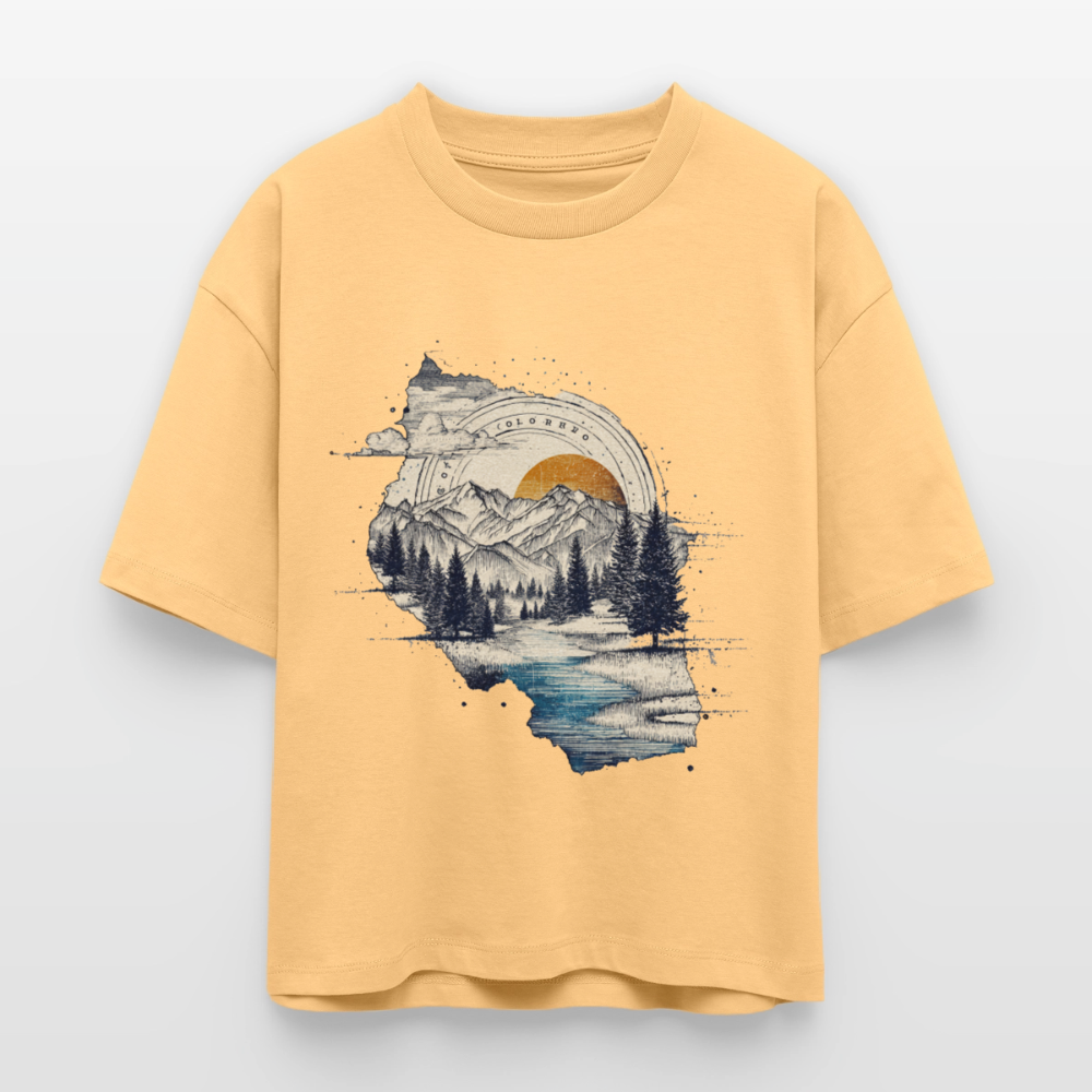 Colorado Peak - Stanley/Stella Frauen Boxy Bio-T-Shirt Nova - by Artful Alchemist