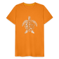 Meeresschildkröte  - Monochrom - Männer Premium T-Shirt - Orange