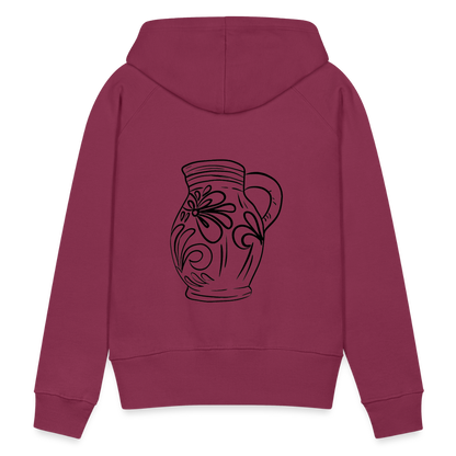 Frankfurter Bembel - Hessisch Mundart - Frauen Premium Hoodie - by Artful Alchemist