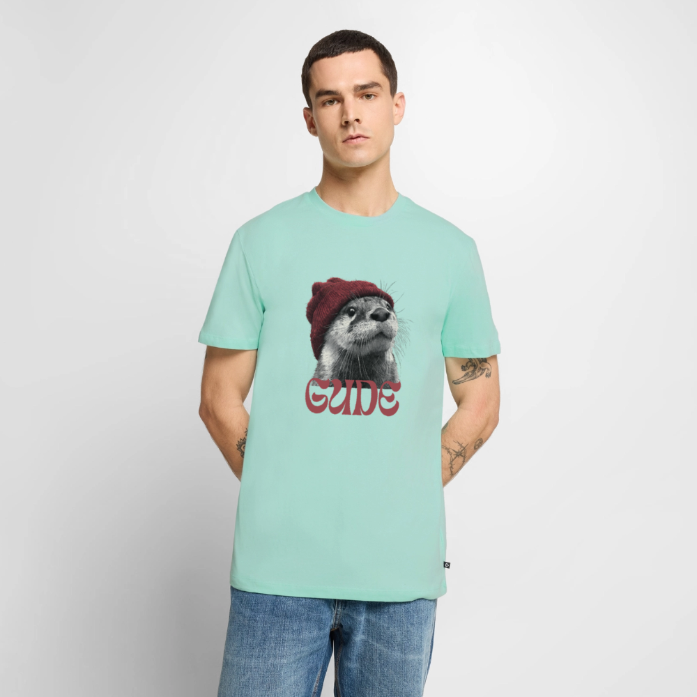 Gude Otter - Männer Premium Bio T-Shirt - Mint 