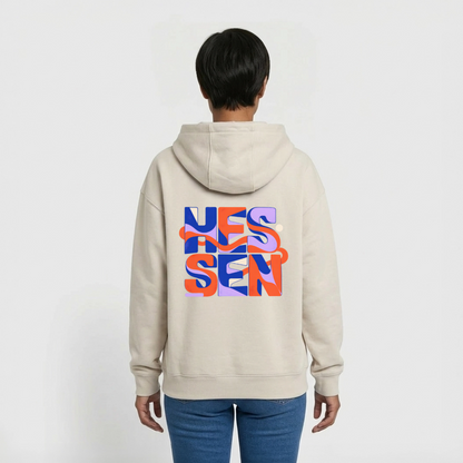 Hessen Color – Oversized Heavyweight Unisex Hoodie - Beige