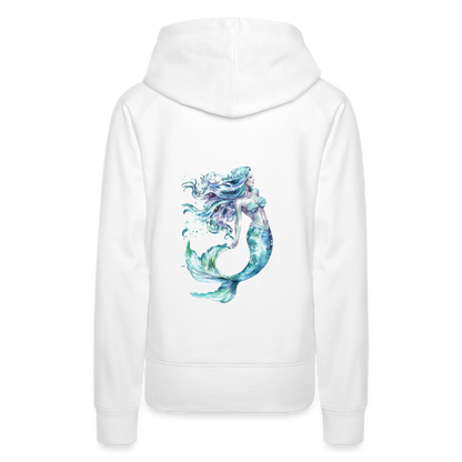 Meerjungfrau als Aquarelle - Frauen Premium Hoodie - by Artful Alchemist