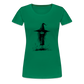 Kleine Hexe - Frauen Premium T-Shirt - Kelly Green