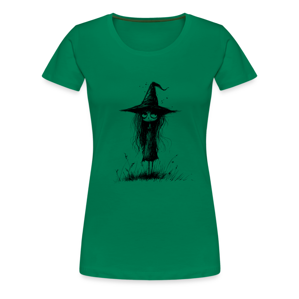 Kleine Hexe - Frauen Premium T-Shirt - Kelly Green