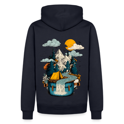 World in a Pack – Adventure Surrealism - Männer Premium Hoodie - by Artful Alchemist