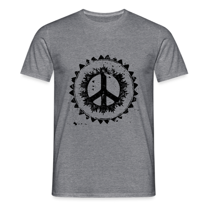 Urban Retro Peace Zeichen - Männer T-Shirt - by Artful Alchemist